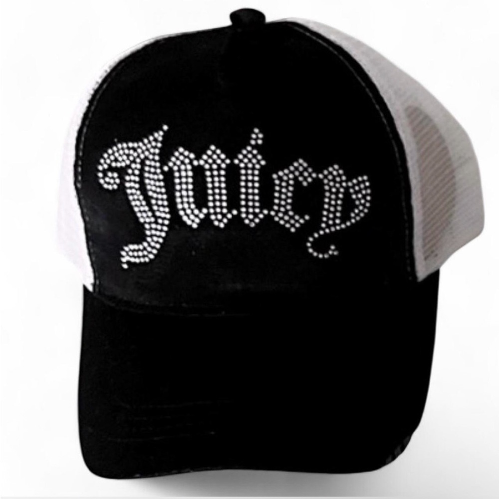 Juicy Couture Rhinestone Trucker Hat